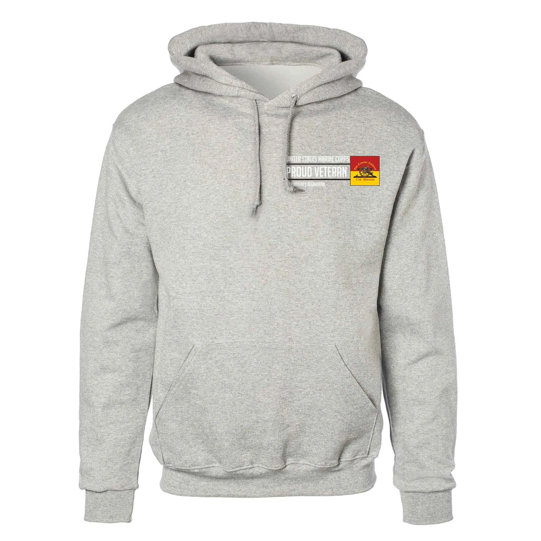 11th Marines Regimental Proud Veteran Hoodie