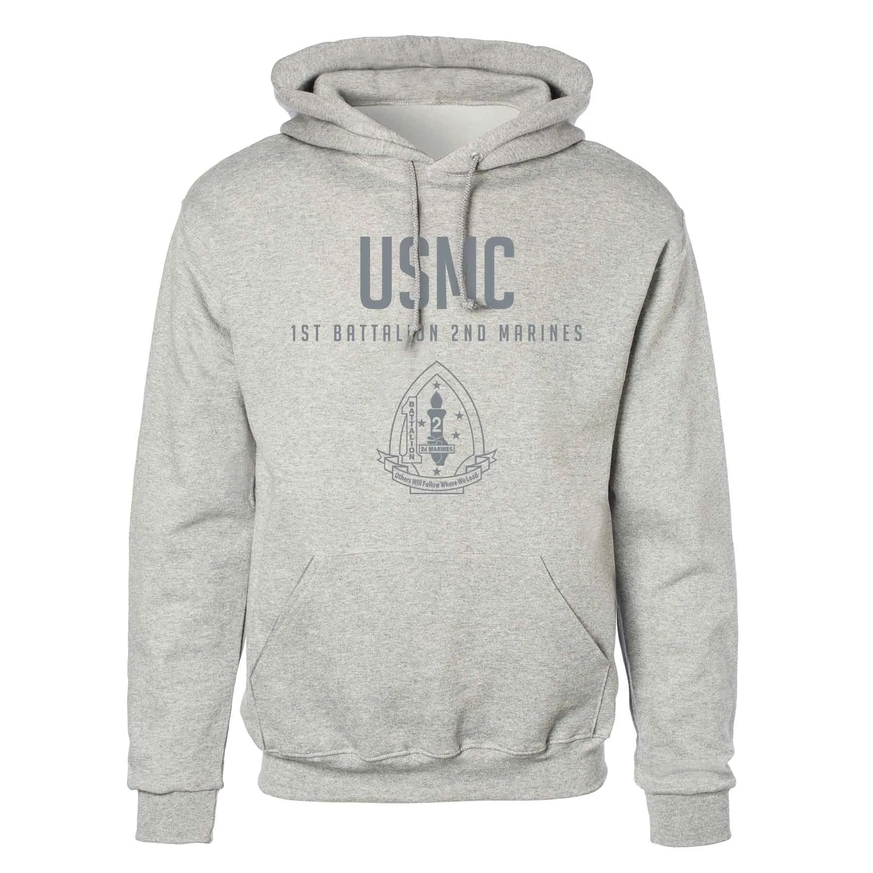 1st Battalion 2nd Marines Tonal Hoodie