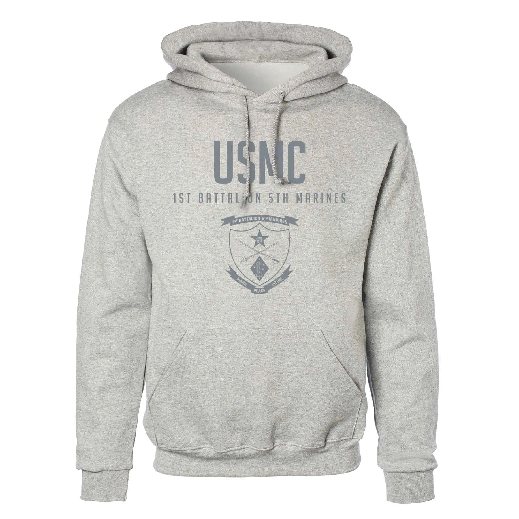 1st Battalion 5th Marines Tonal Hoodie