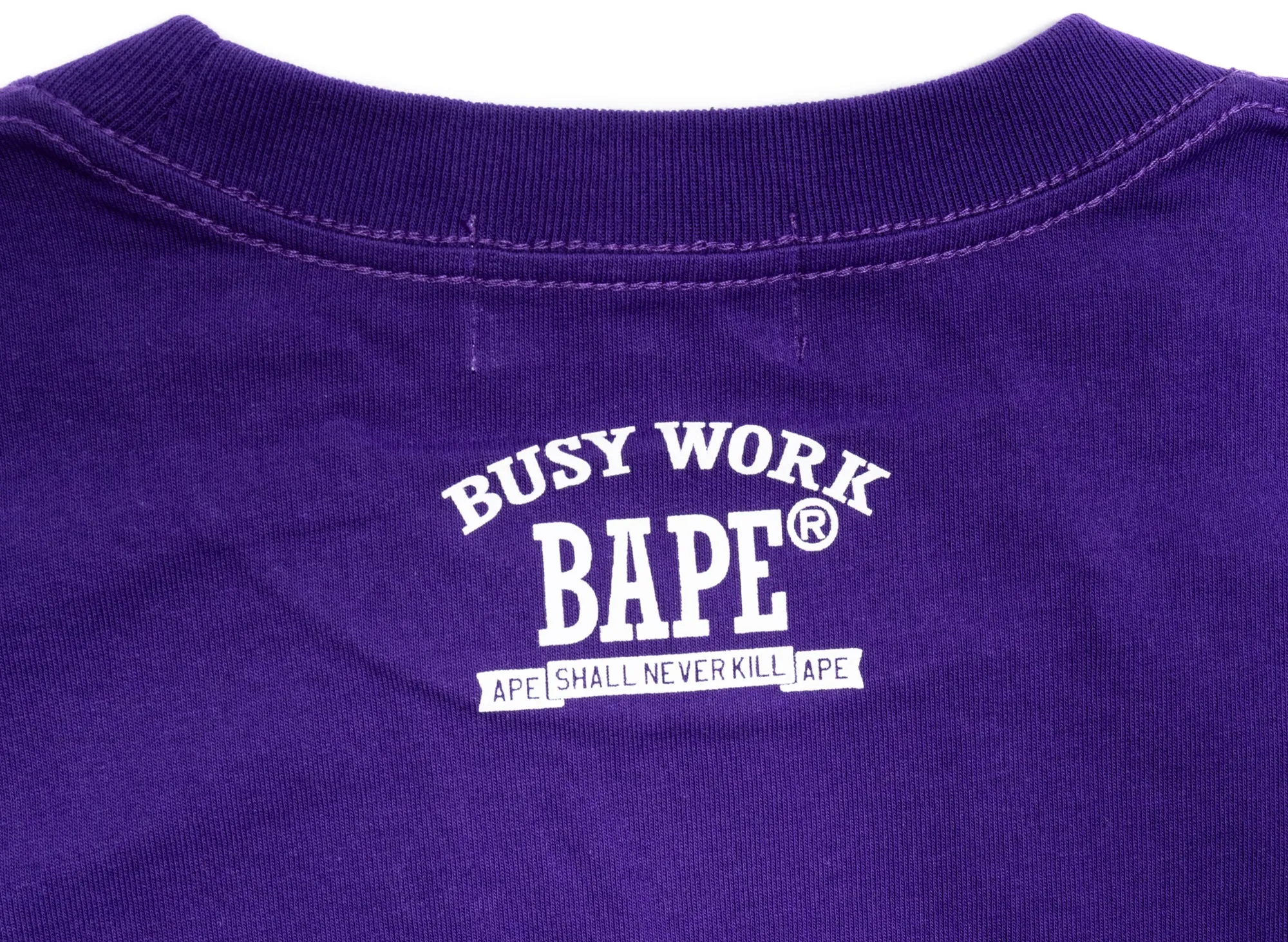 A Bathing Ape Busy Work Long Sleeve Tee