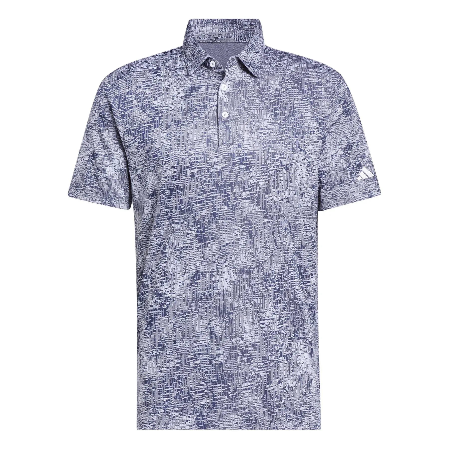 Aerial Jacquard Polo Grey Three - AW23