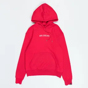 Air Jordan SP Fleece Hoodie - Fire Red/Sail