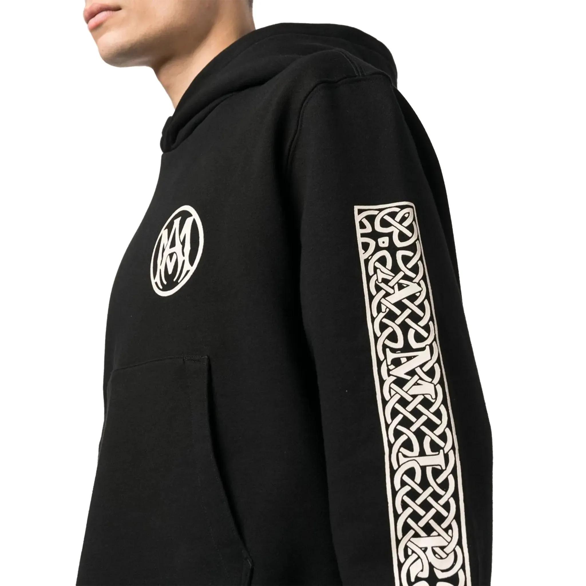 Amiri Black Ouija Board Graphic Hoodie - Stylish Streetwear with Unique Design