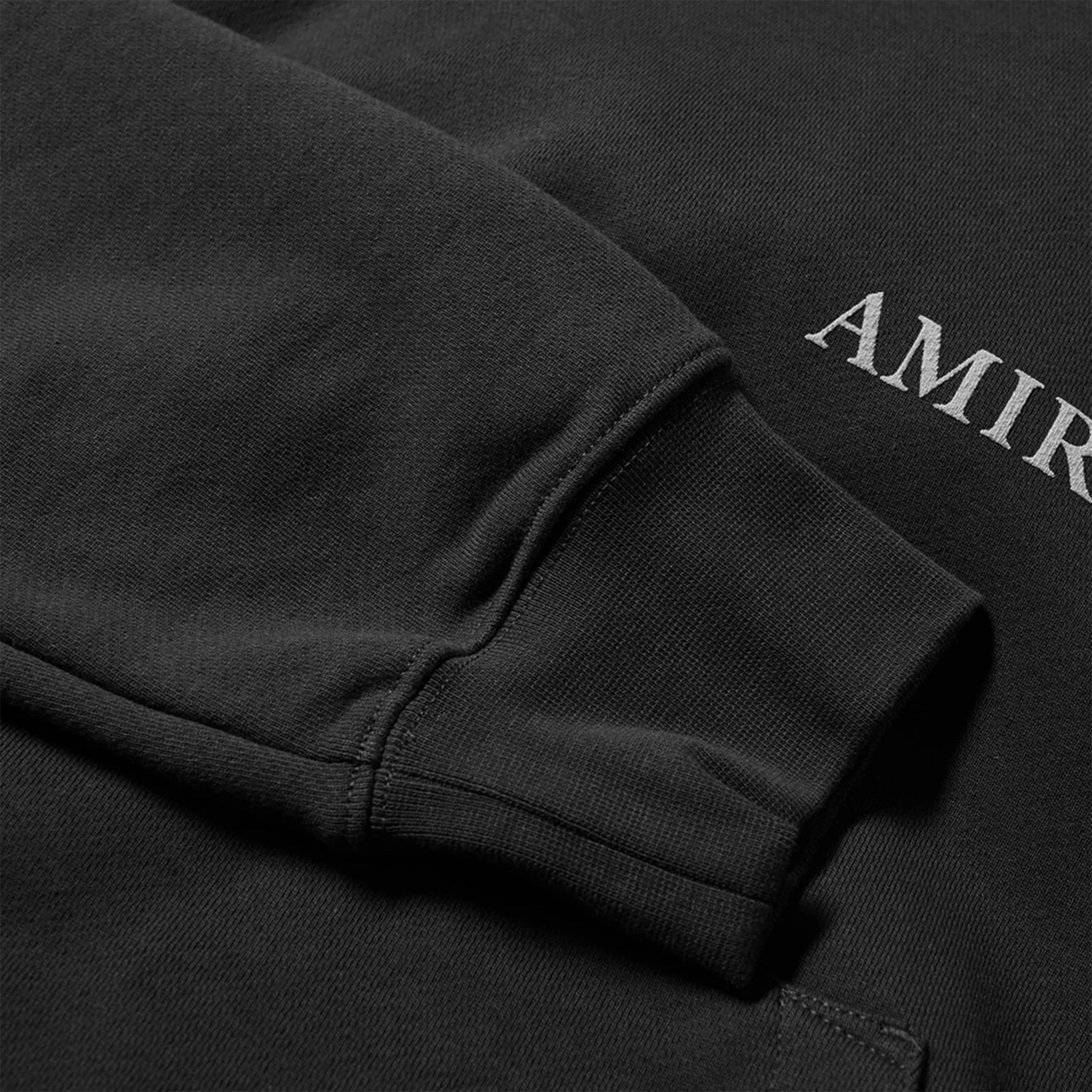 Amiri Puff Logo Hoodie Black