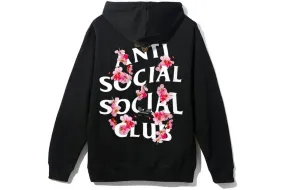 ANTI SOCIAL SOCIAL CLUB HOODIE KKOCH BLACK