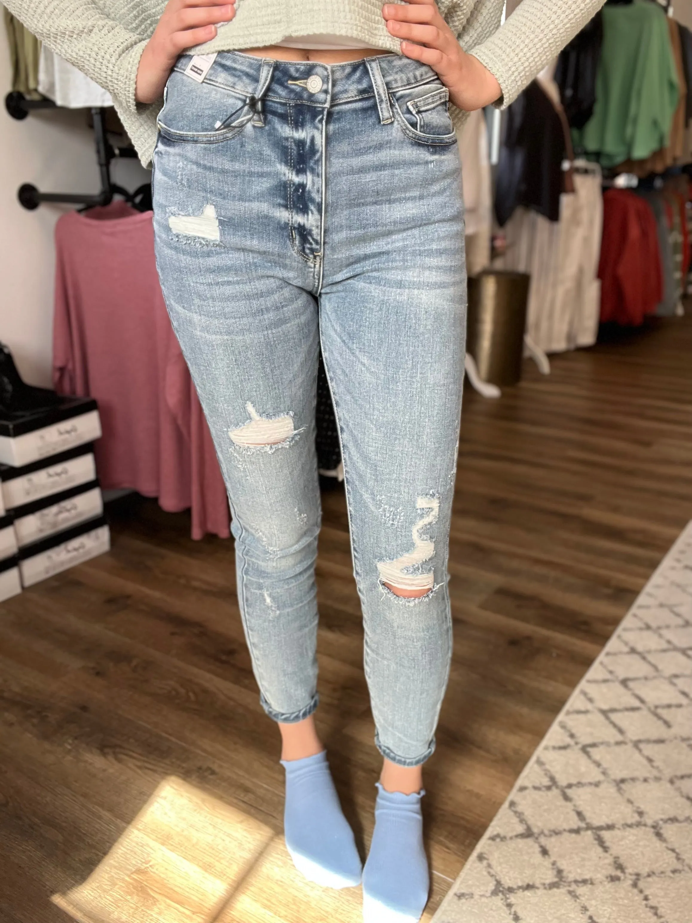 Avery High Rise Skinny Jeans | Judy Blue