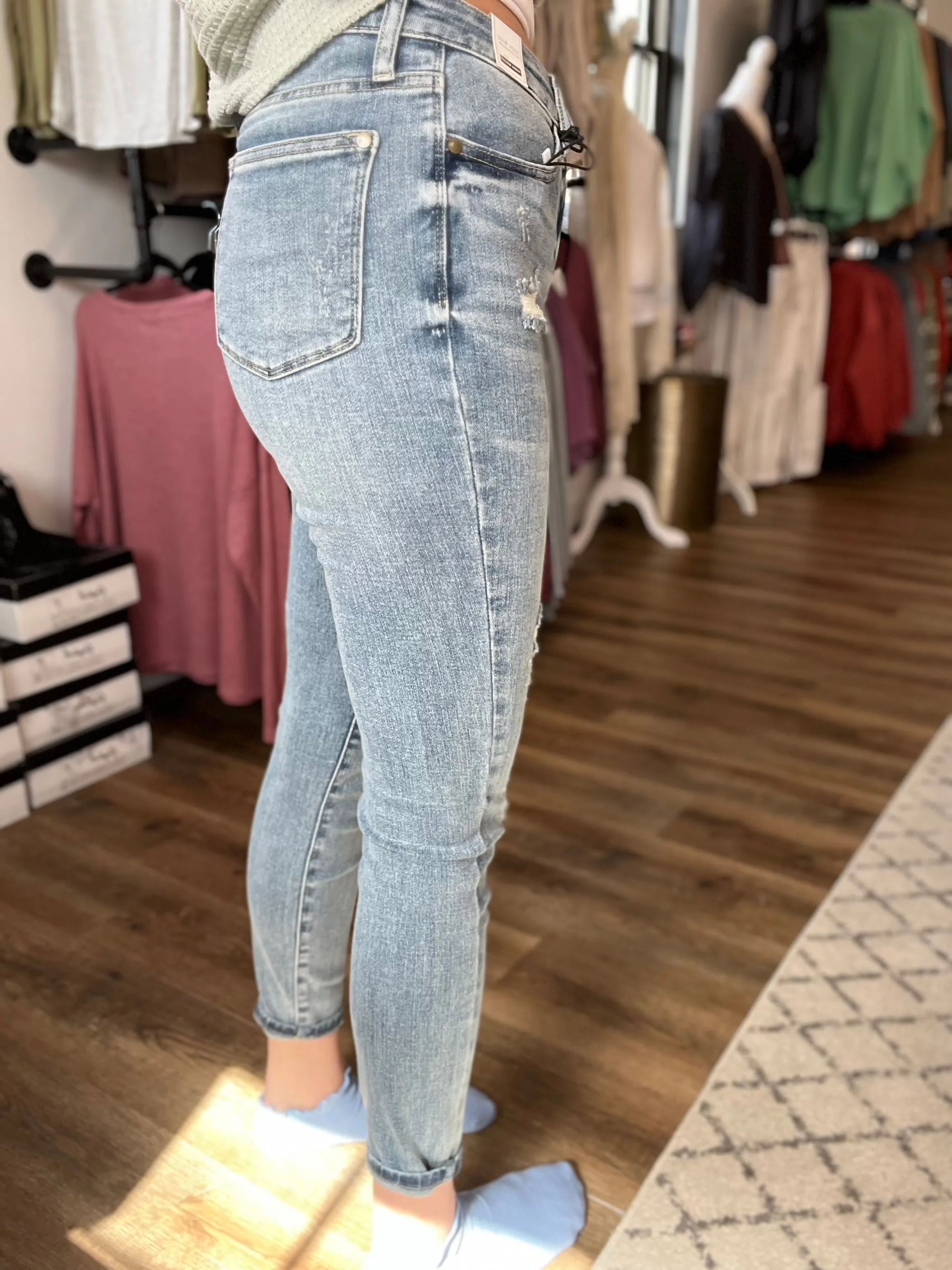 Avery High Rise Skinny Jeans | Judy Blue