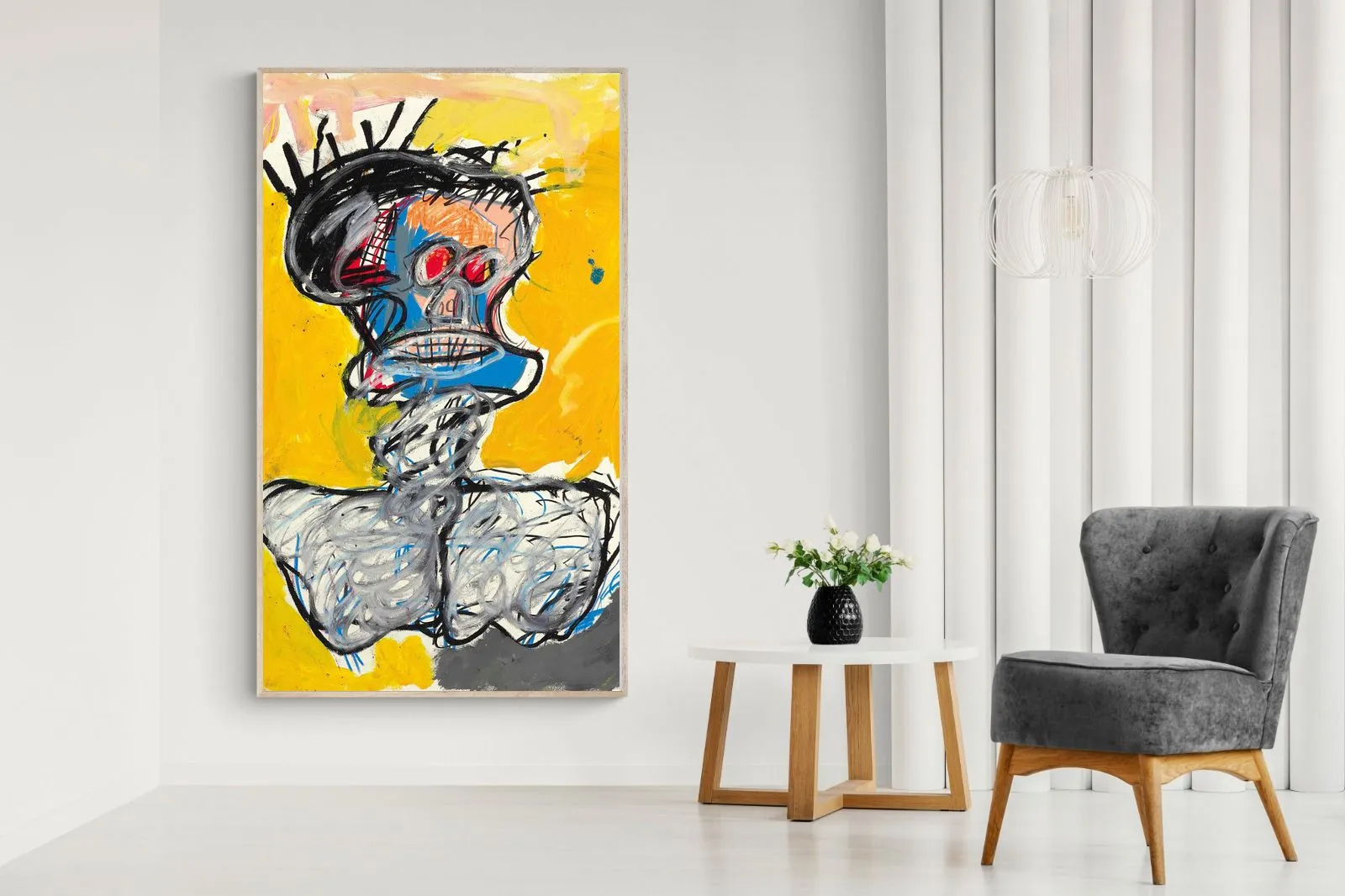 Basquiat Untitled Head