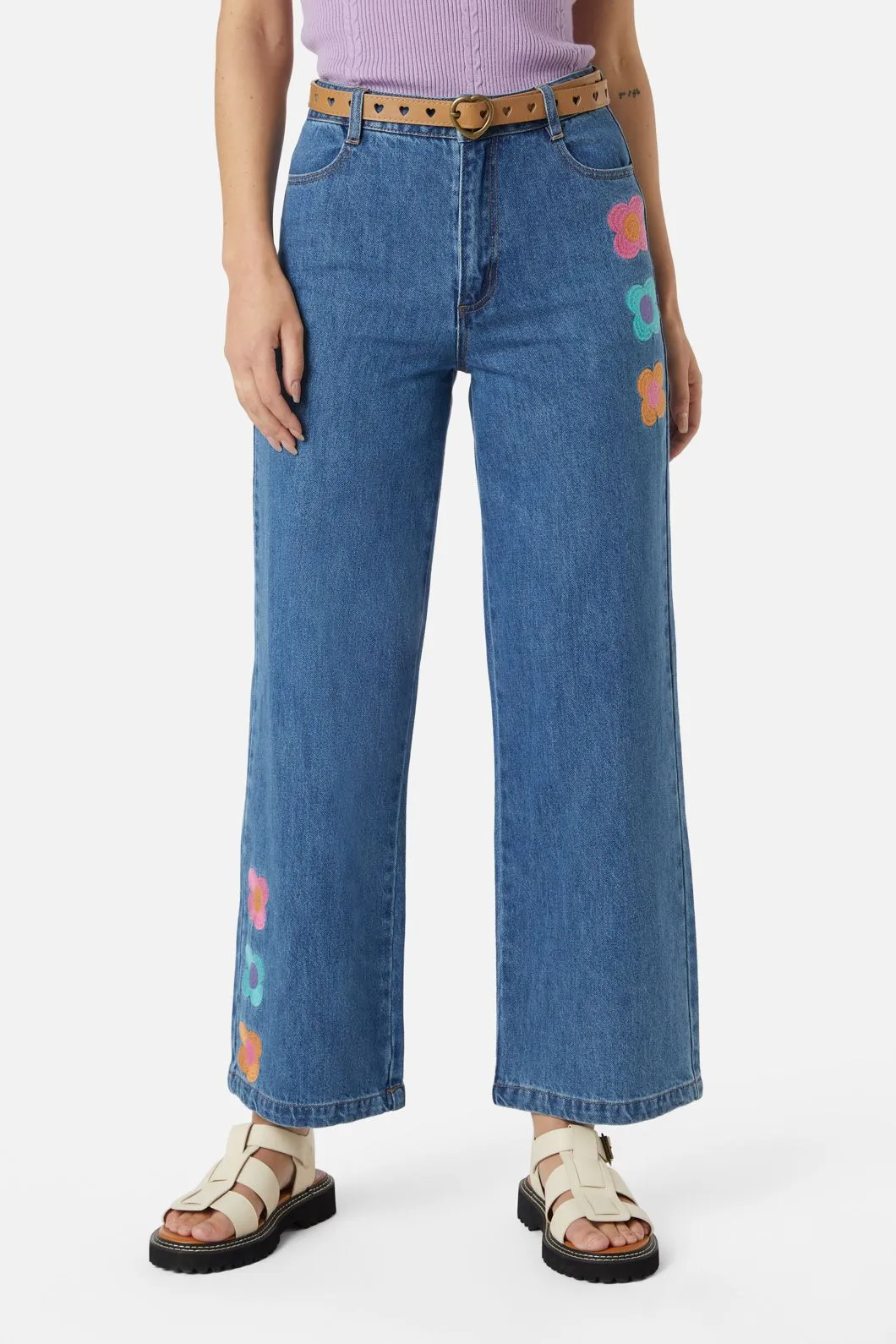 Betty Embroidered Jean