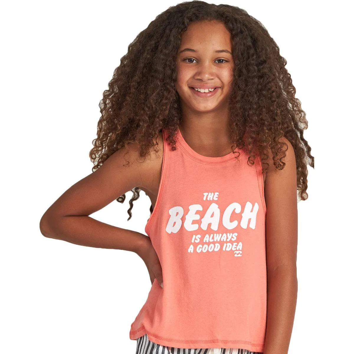 Billabong Beach Idea Youth Girls Tank Shirts (Brand New)