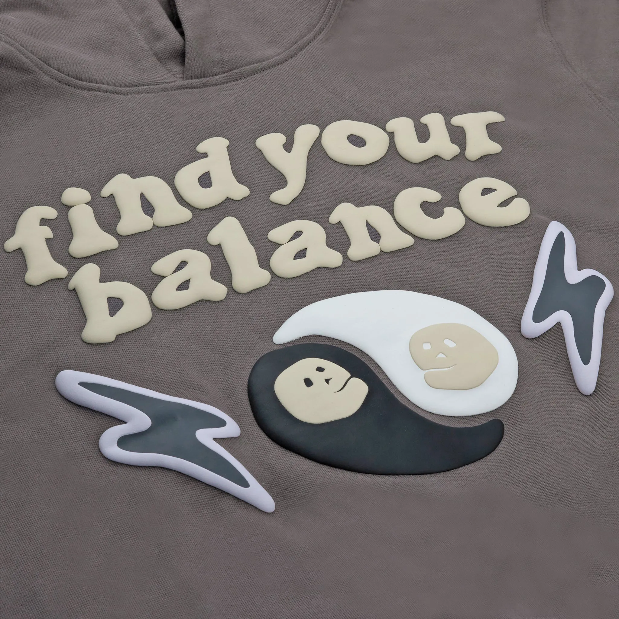 Broken Planet Find Your Balance Ash Grey Hoodie