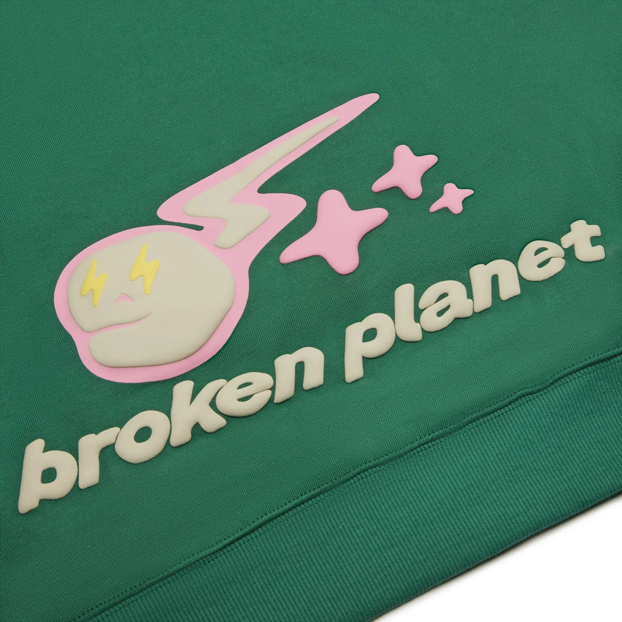 Broken Planet Speed Of Light Hoodie Malachite Green