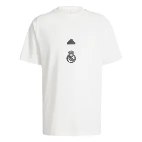 Camiseta Hombre adidas Real Urban Blanca