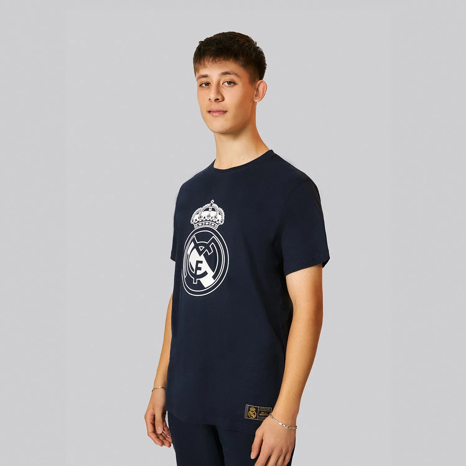 Camiseta Hombre Escudo Azul Marino