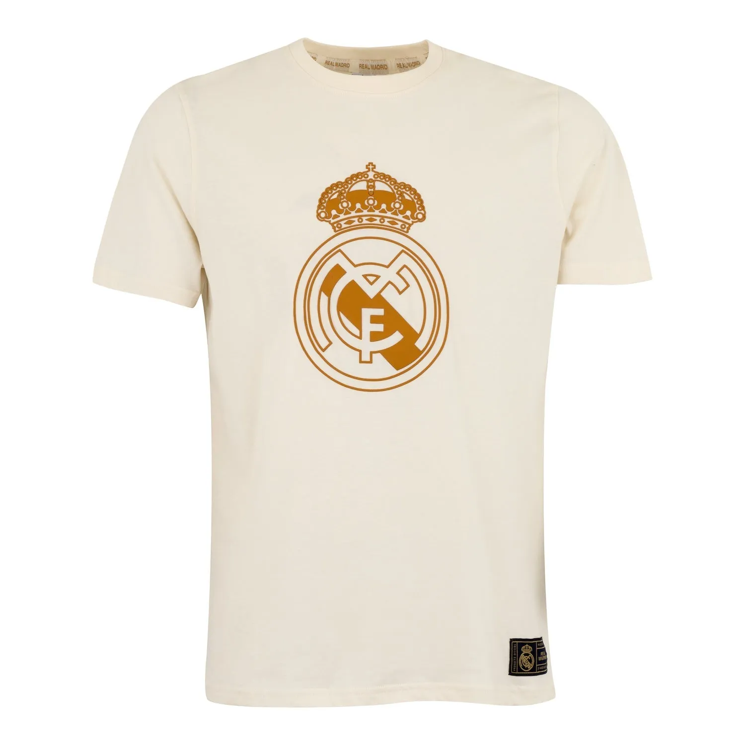 Camiseta Hombre Escudo Blanco Roto