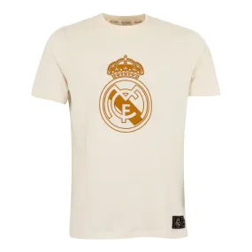 Camiseta Hombre Escudo Blanco Roto