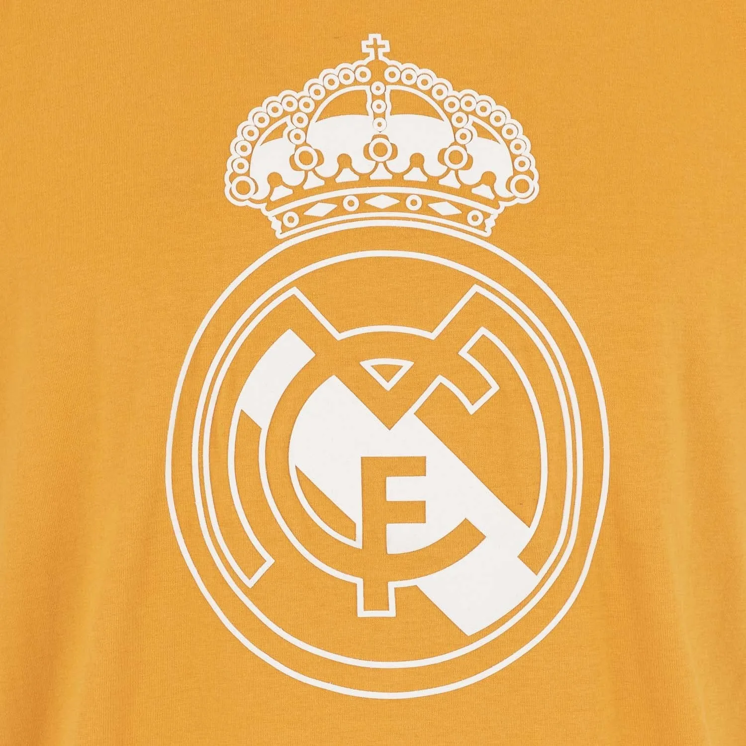 Camiseta Hombre Escudo Mostaza