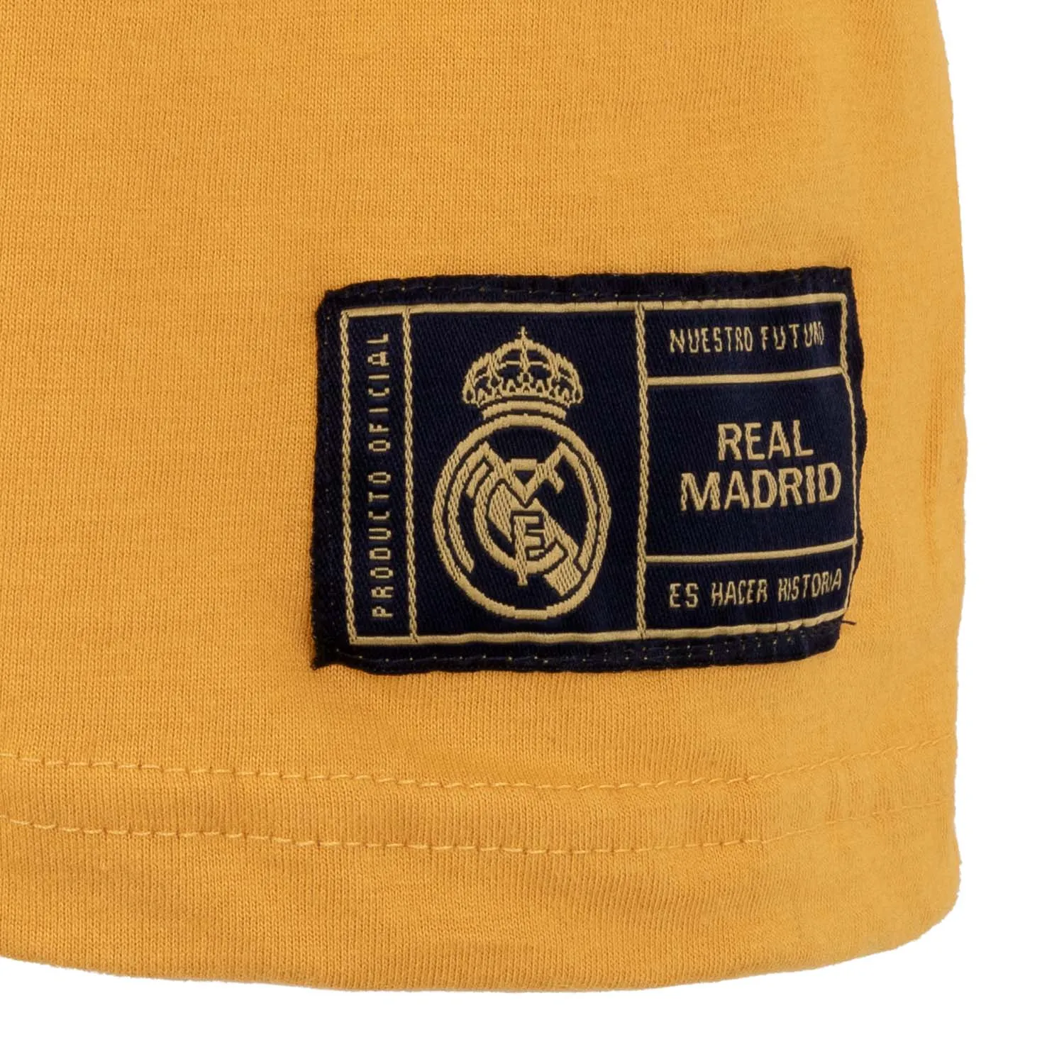 Camiseta Hombre Escudo Mostaza