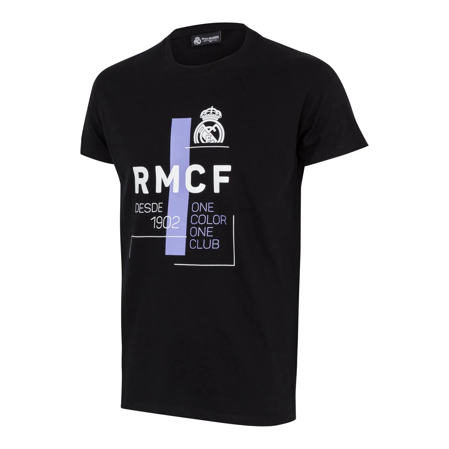 Camiseta Hombre RMCF Negra/Morada