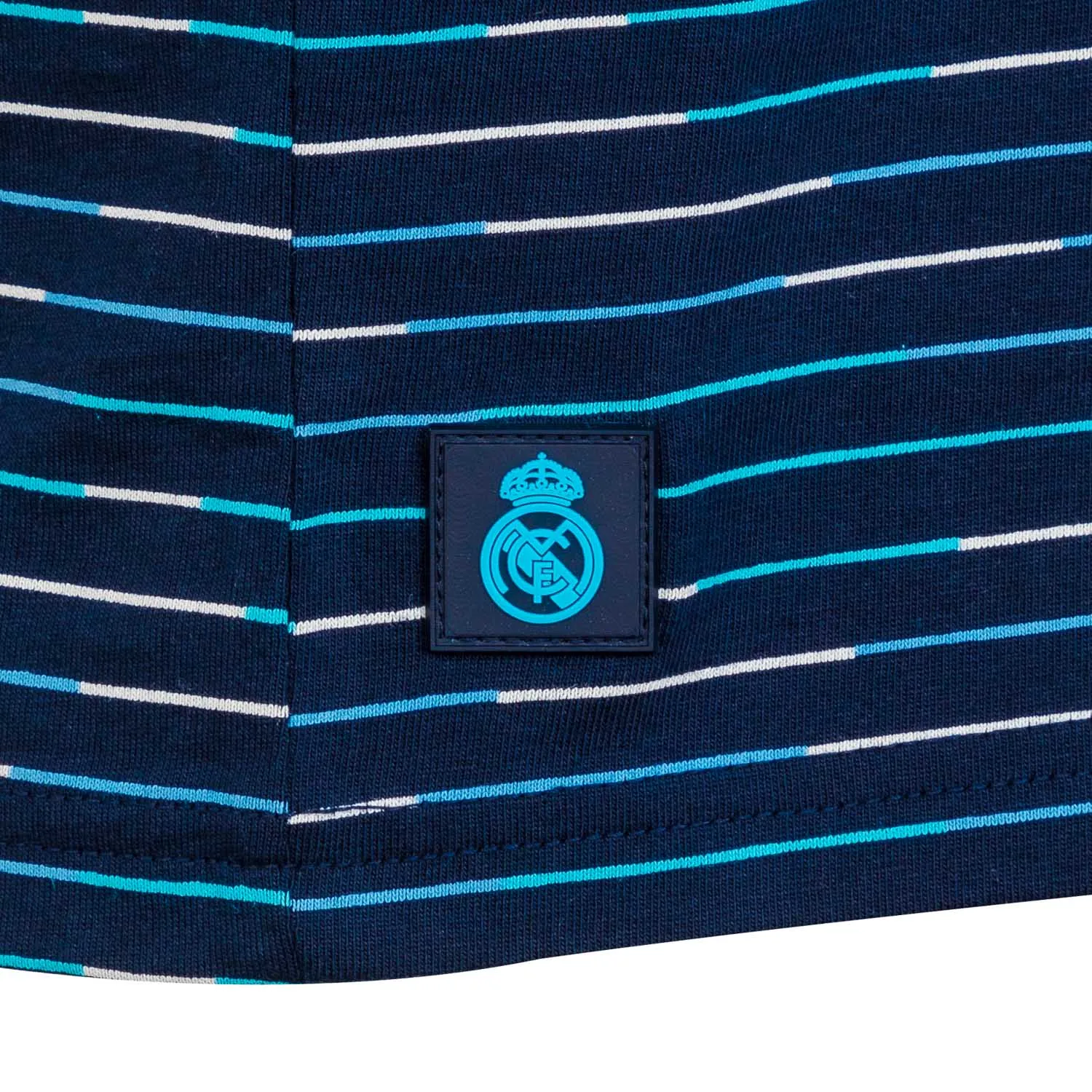 Camiseta Madrid Sky Rayas Hombre Azul