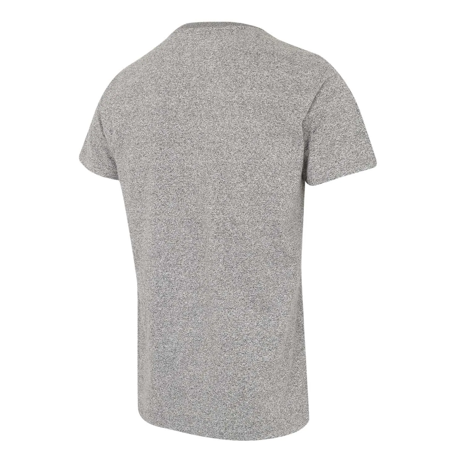 Camiseta Texto RMCF Hombre Gris/Lima