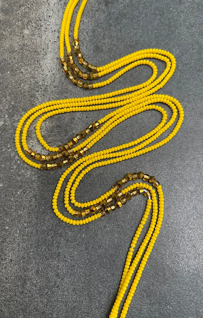 Canary Gold Waist Beads