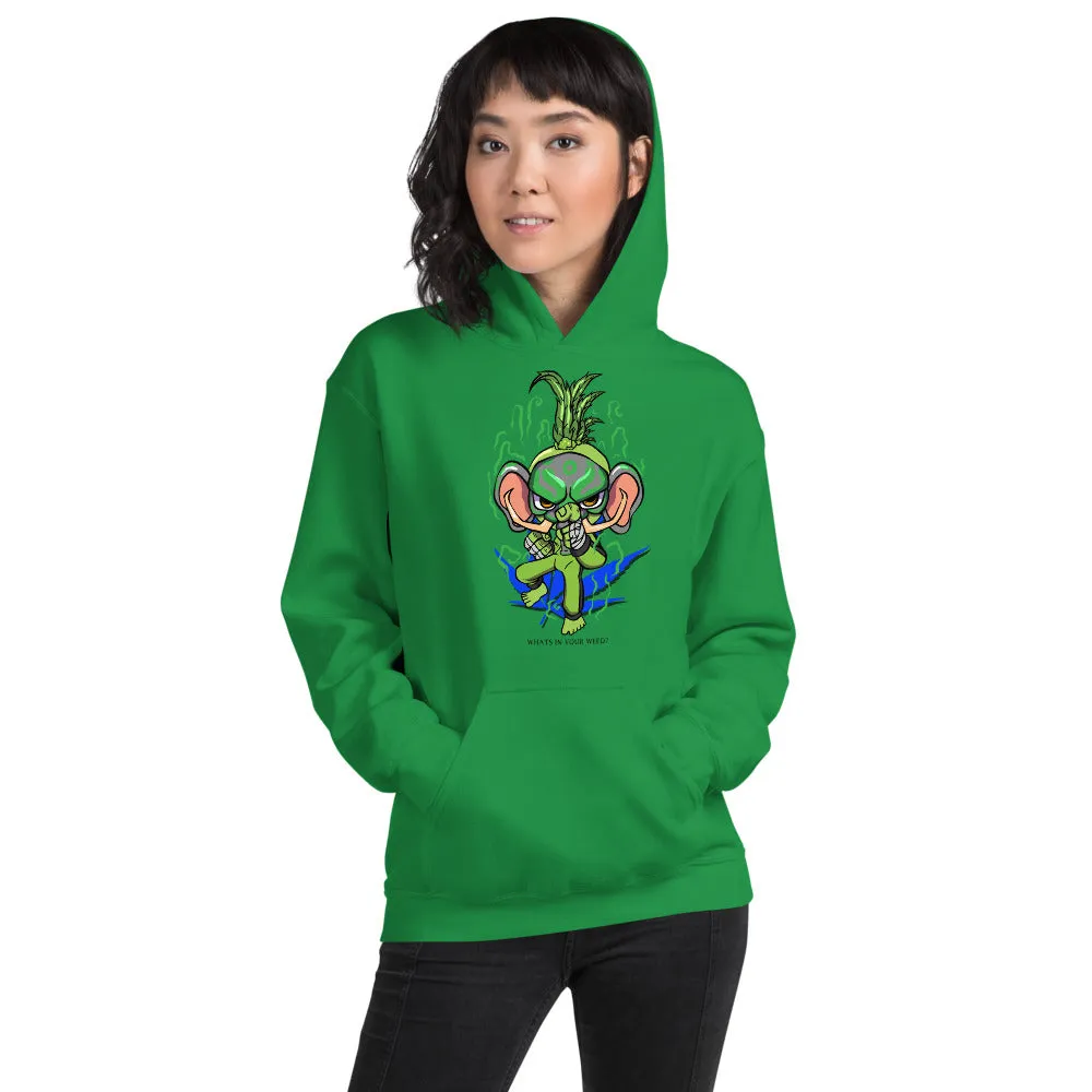 CRAZE KUSH KAR-FEA-YAM Mode Unisex Hoodie