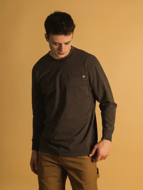 DICKIES HEAVYWEIGHT LONG SLEEVE POCKET T-SHIRT