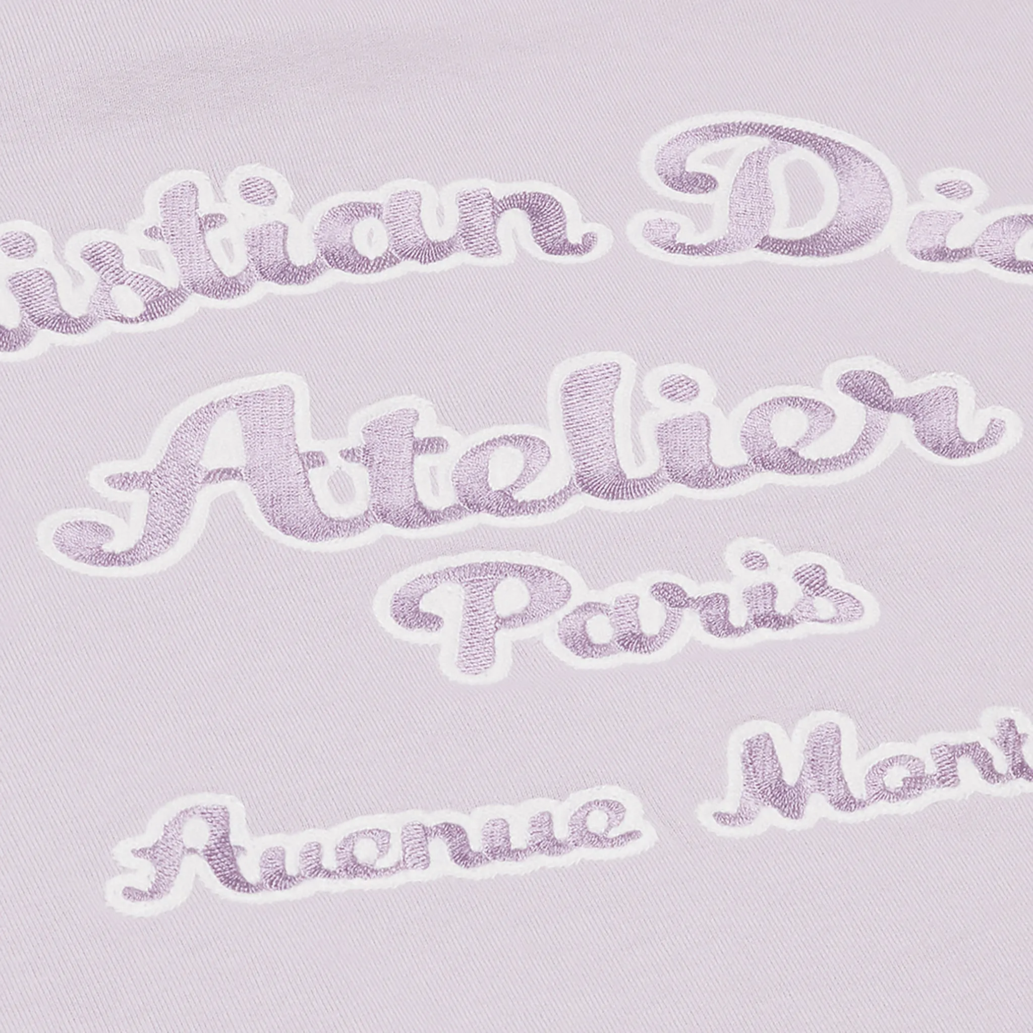 Dior 'Christian Dior Atelier' Mauve Hoodie