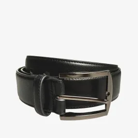 Doshi Metallic Black Square Belt