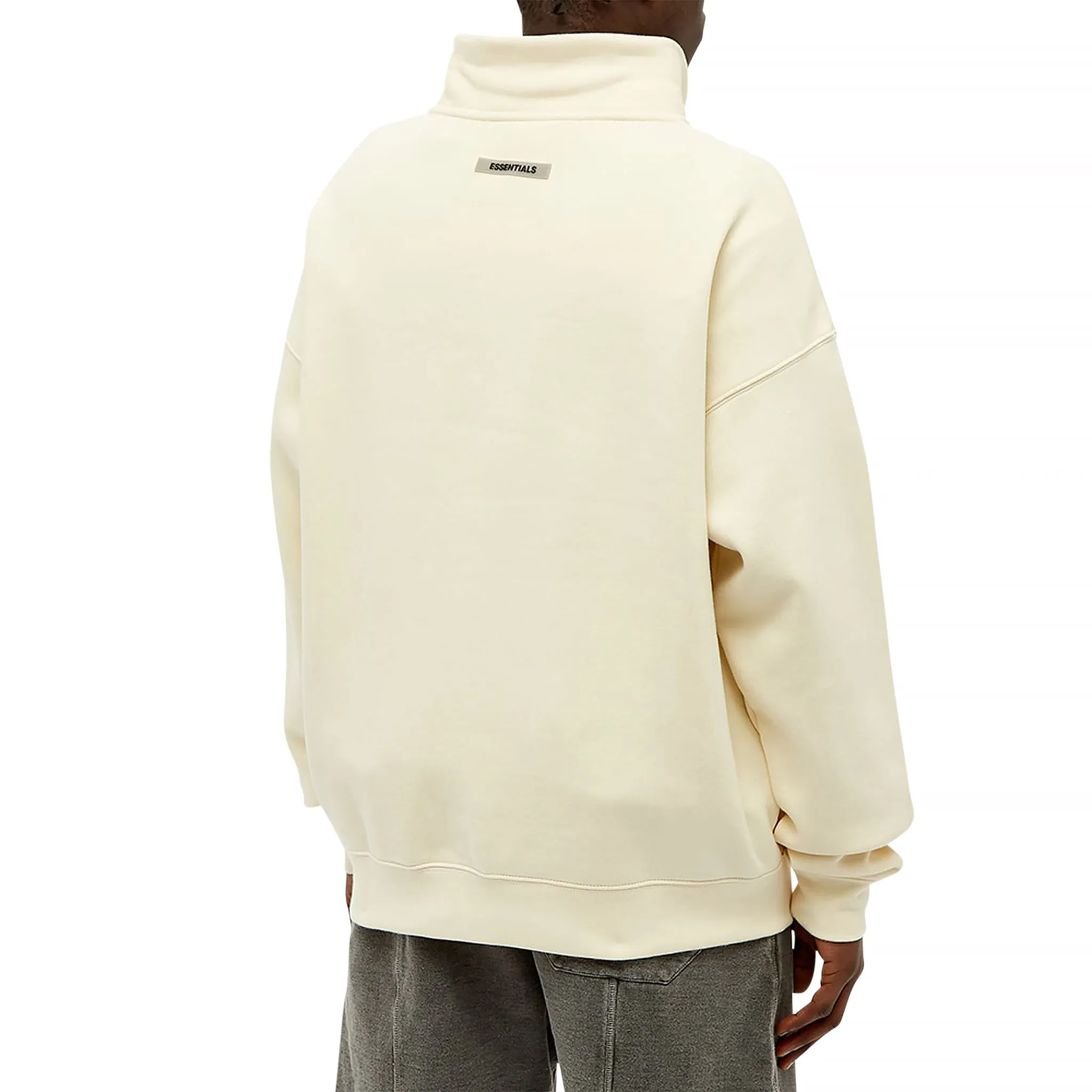 Fear Of God Essentials Buttercream Half Zip Sweatshirt