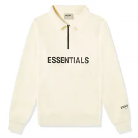 Fear Of God Essentials Buttercream Half Zip Sweatshirt