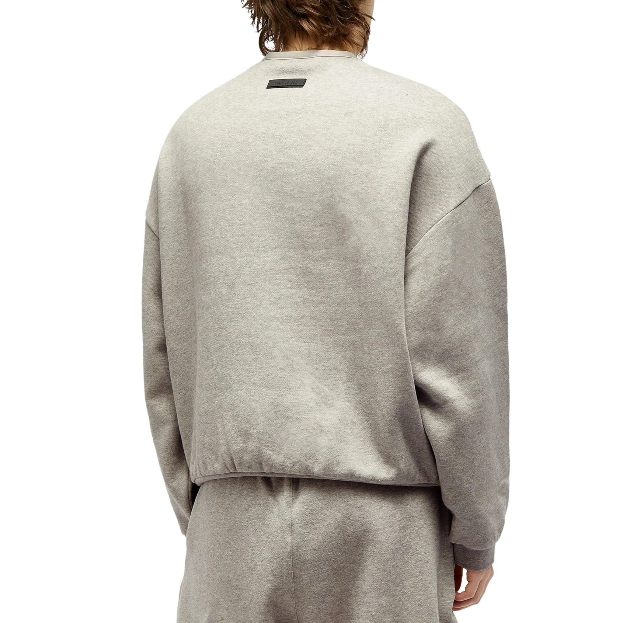 Fear Of God Essentials Dark Heather Oatmeal Crewneck (FW23)