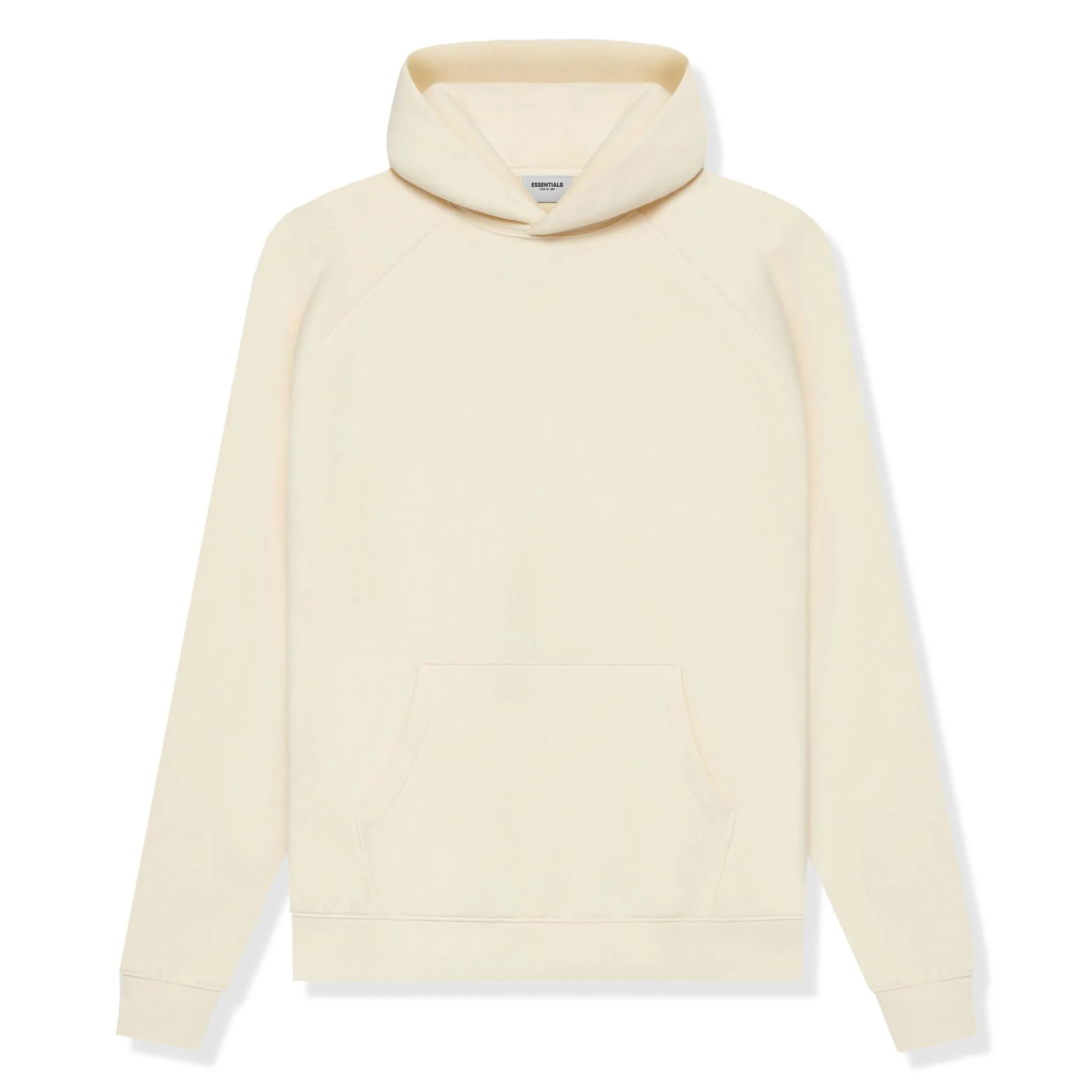 Fear Of God Essentials Reverse Logo Buttercream Hoodie (SS21)