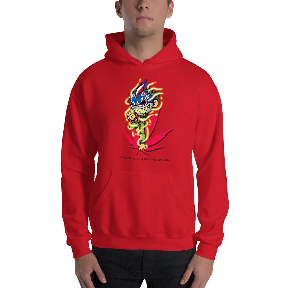 FUNNE KUSH KAR-FEA-YAM Mode Unisex Hoodie