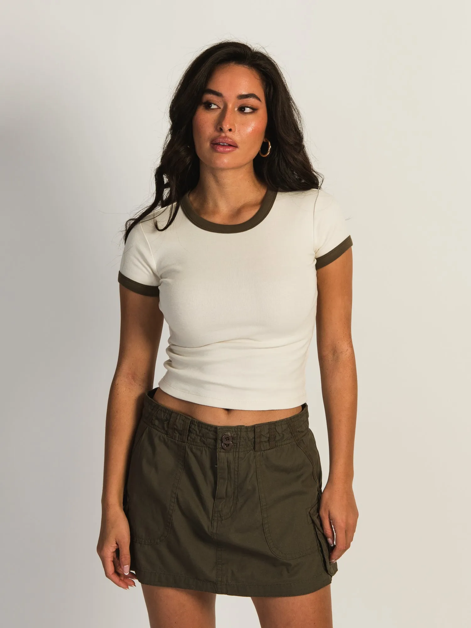 HARLOW ALEX TEE - CREAM