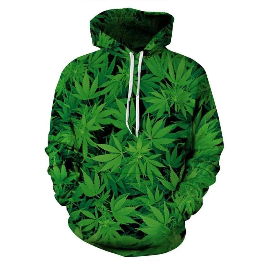 Hash Green - Overprint Hoody