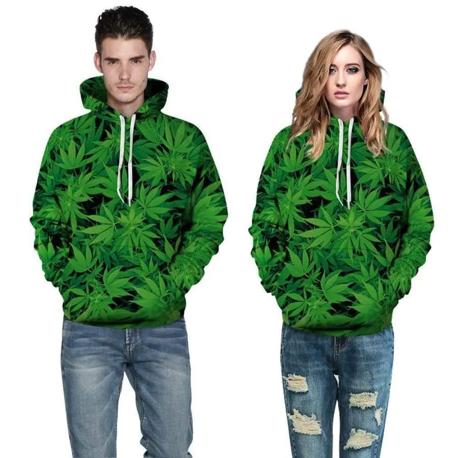 Hash Green - Overprint Hoody