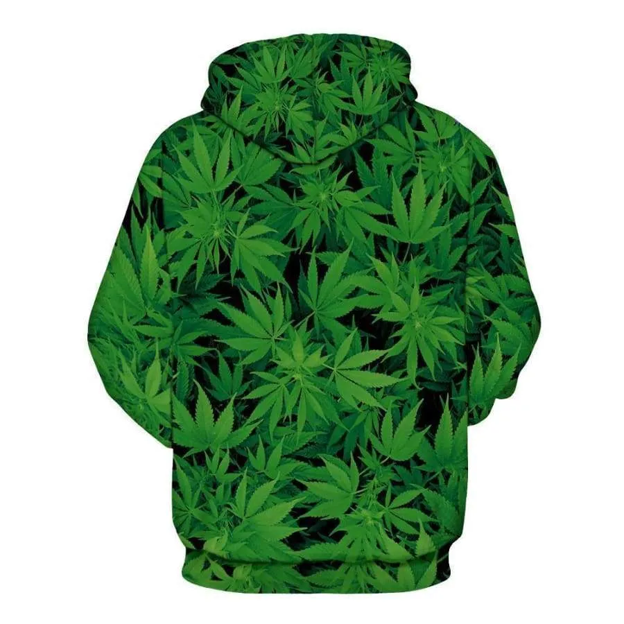 Hash Green - Overprint Hoody