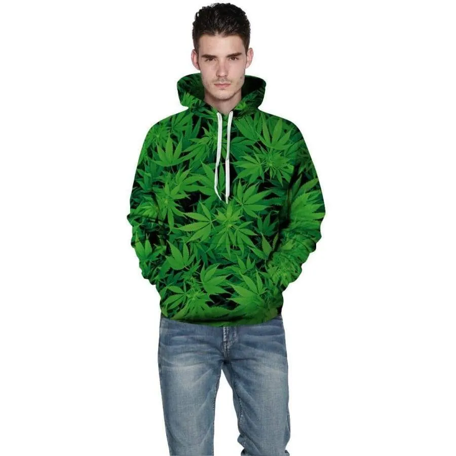 Hash Green - Overprint Hoody