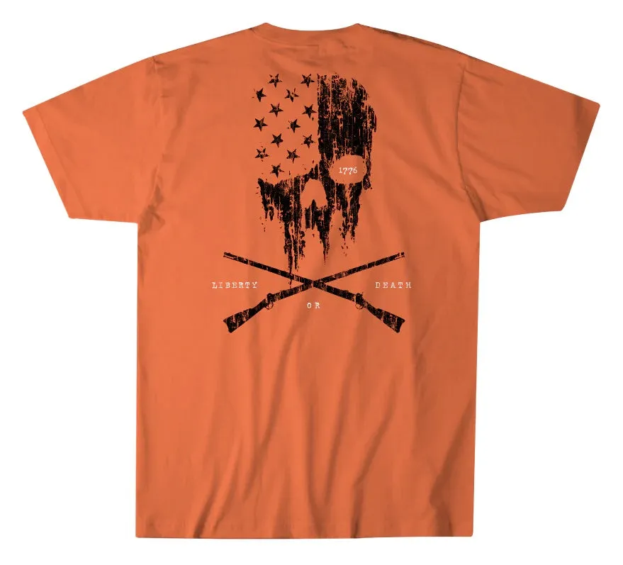 'Howitzer' Men's Liberty Forged Short Sleeve Tee - Safety Orange