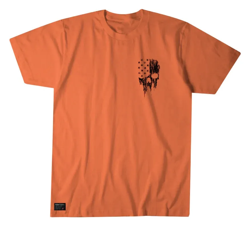 'Howitzer' Men's Liberty Forged Short Sleeve Tee - Safety Orange