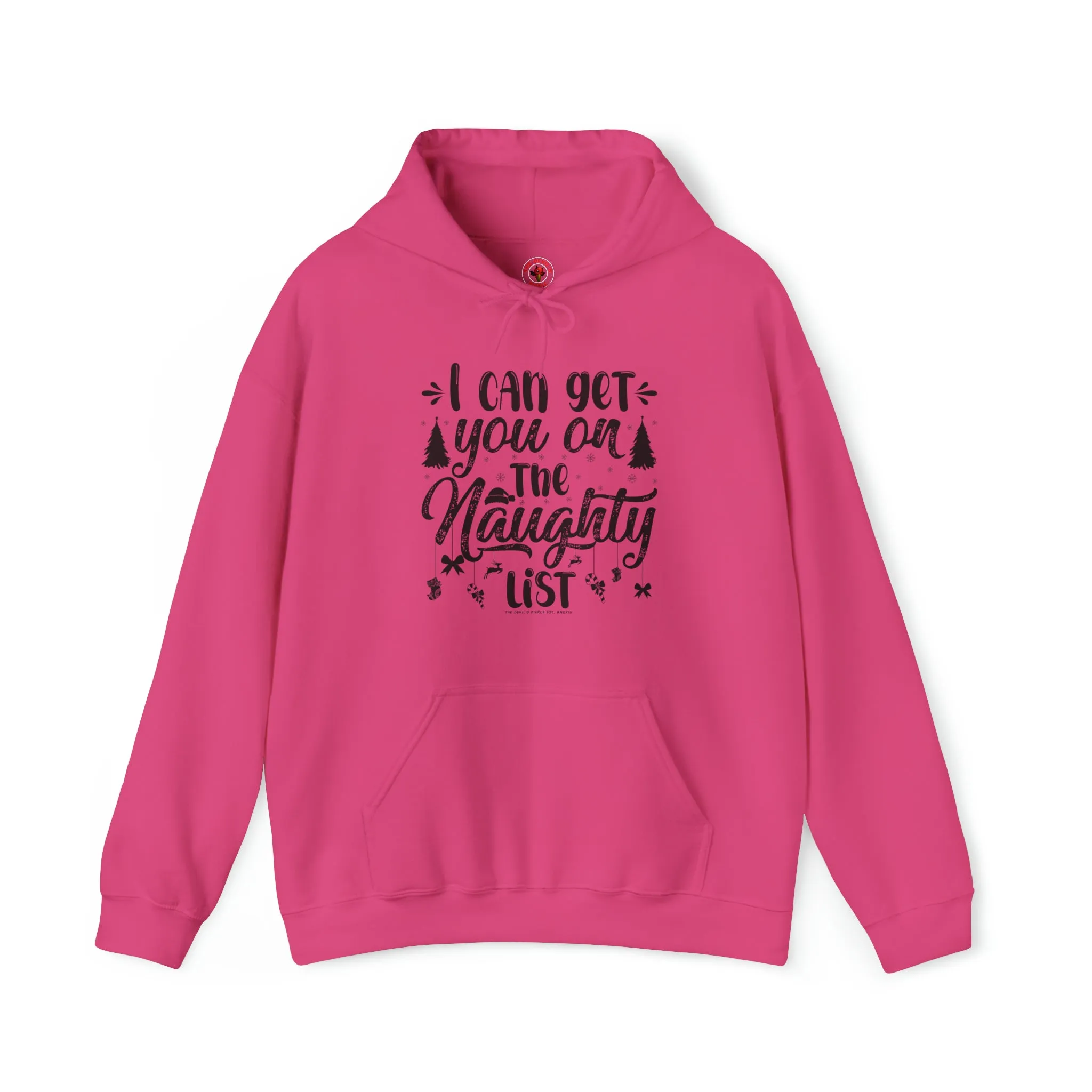 I Can Get You On The Naughty List Hooded Sweatshirt