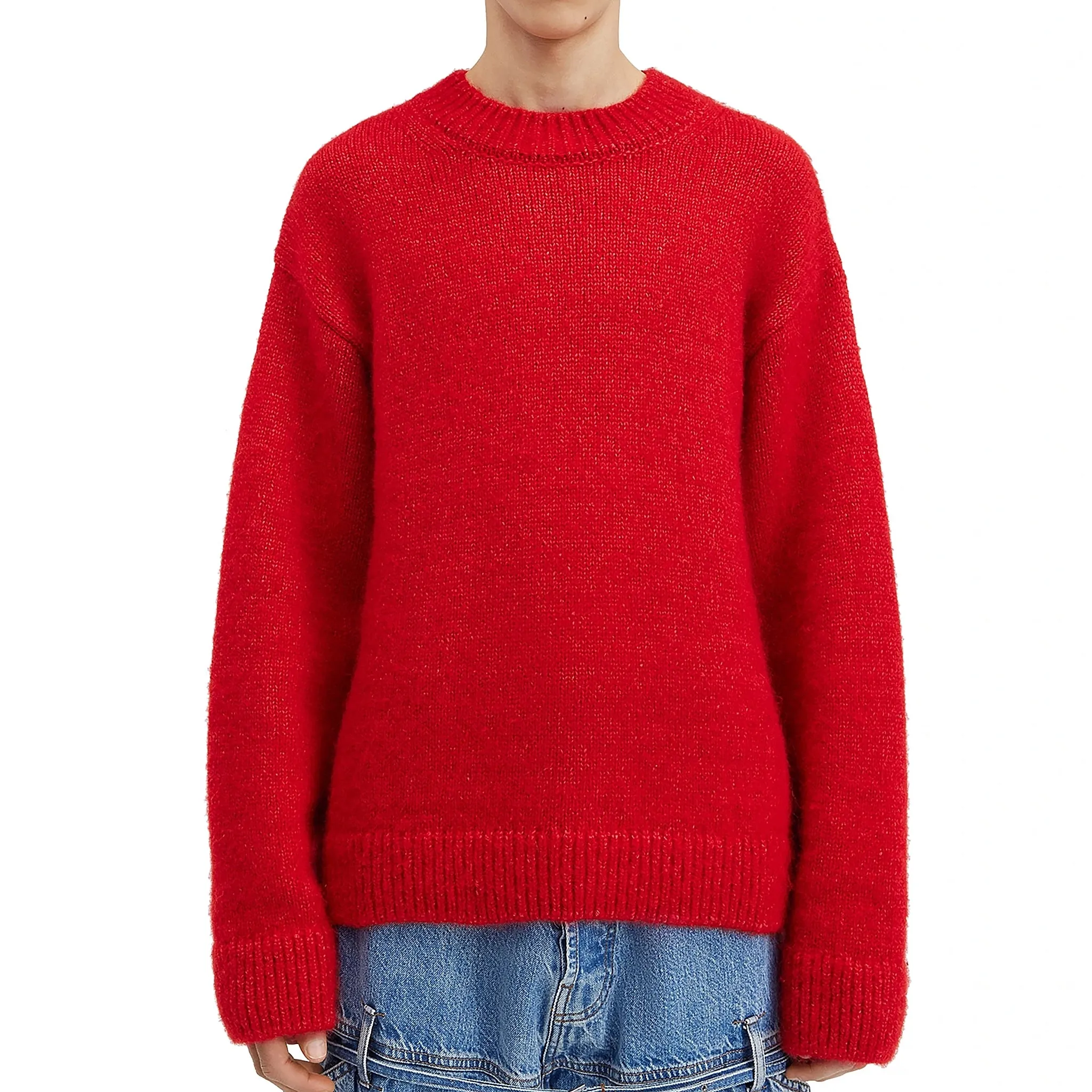 Jacquemus La Maille Pavane Red Knit