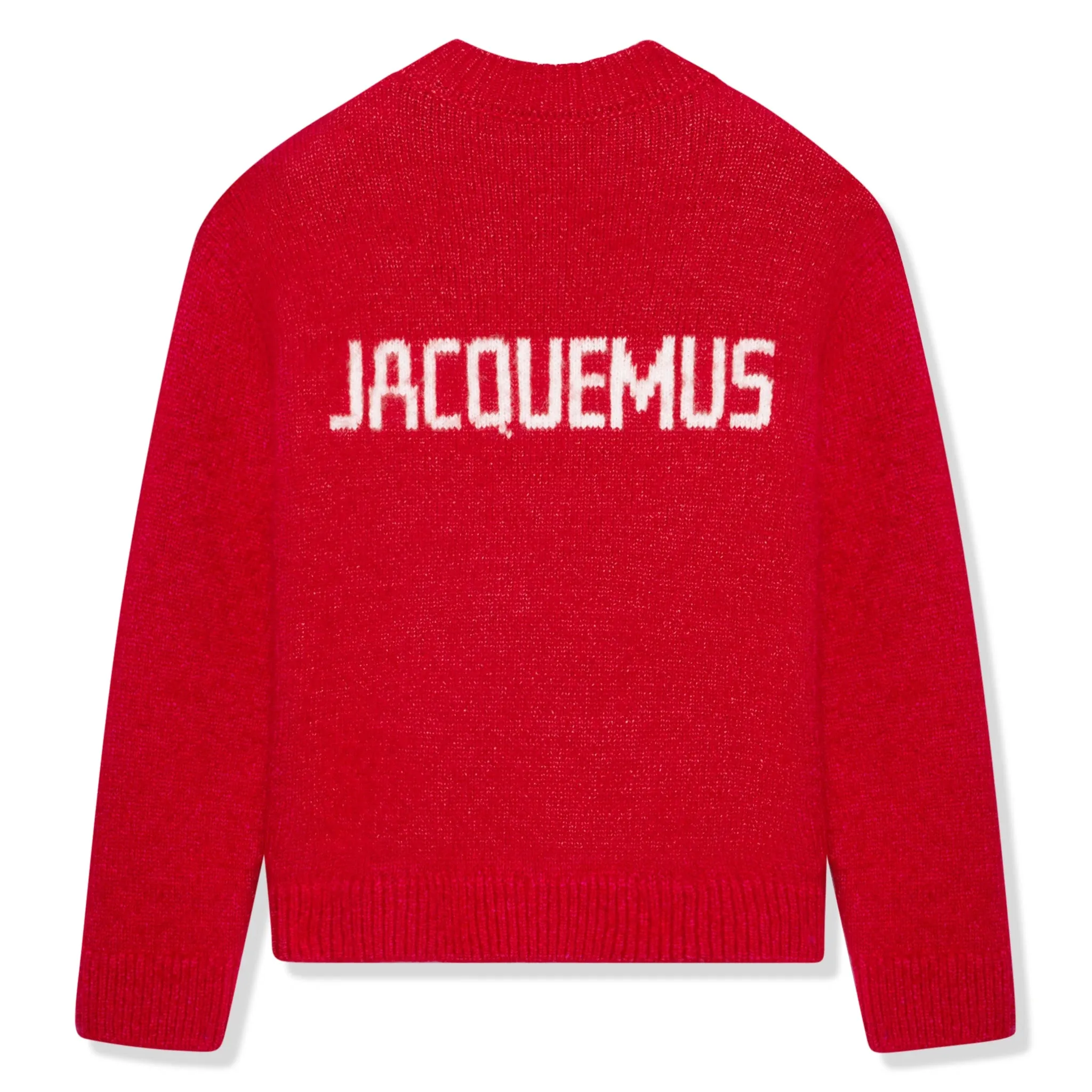 Jacquemus La Maille Pavane Red Knit