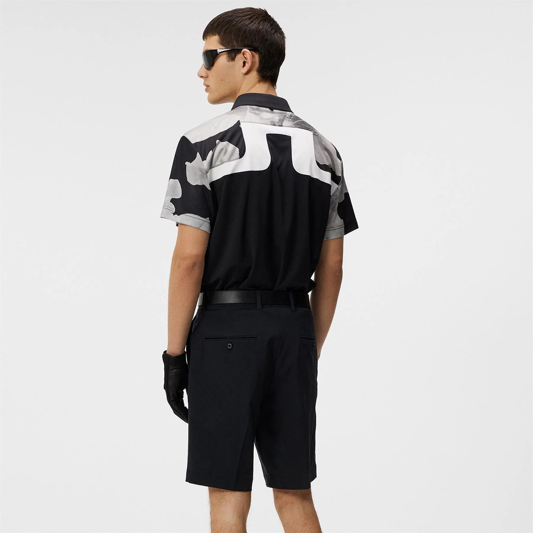 Jeff Regular Fit TX Jersey Tour Polo Black - SS24