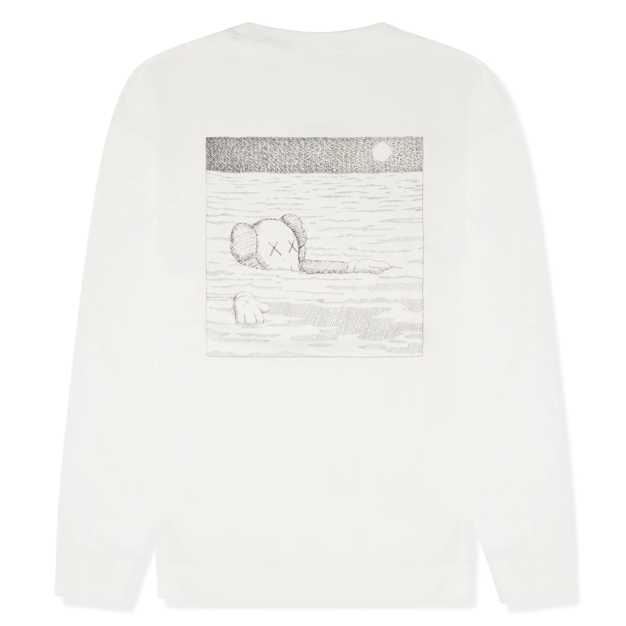 Kaws x Uniqlo UT Graphic White Sweatshirt