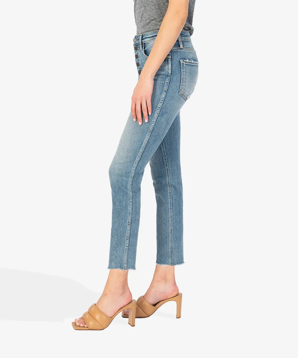 Kut Jeans | Rachael High Rise Fab Ab Mom Jean | Imagined Wash