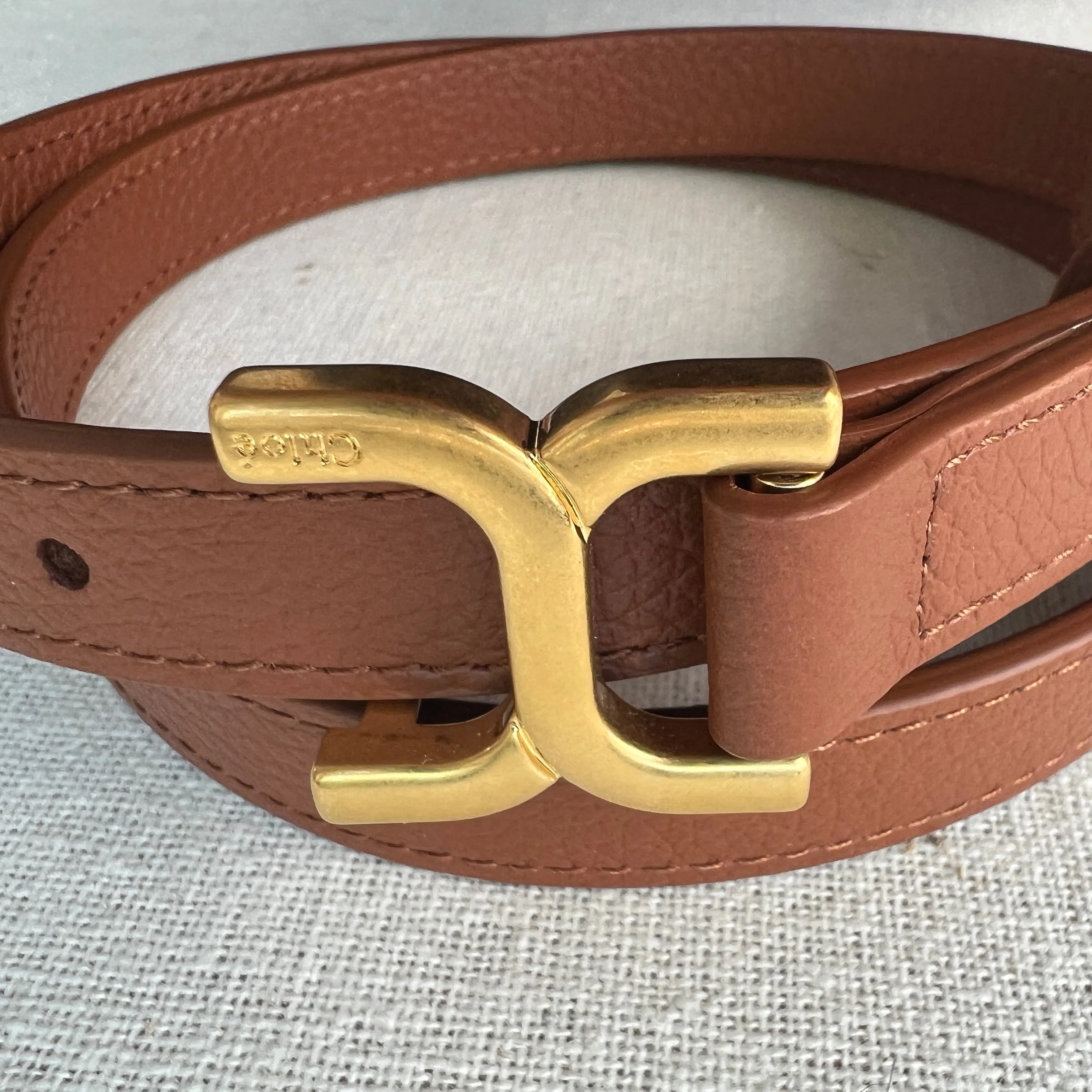 Marcie Belt 1.5cm , Tan