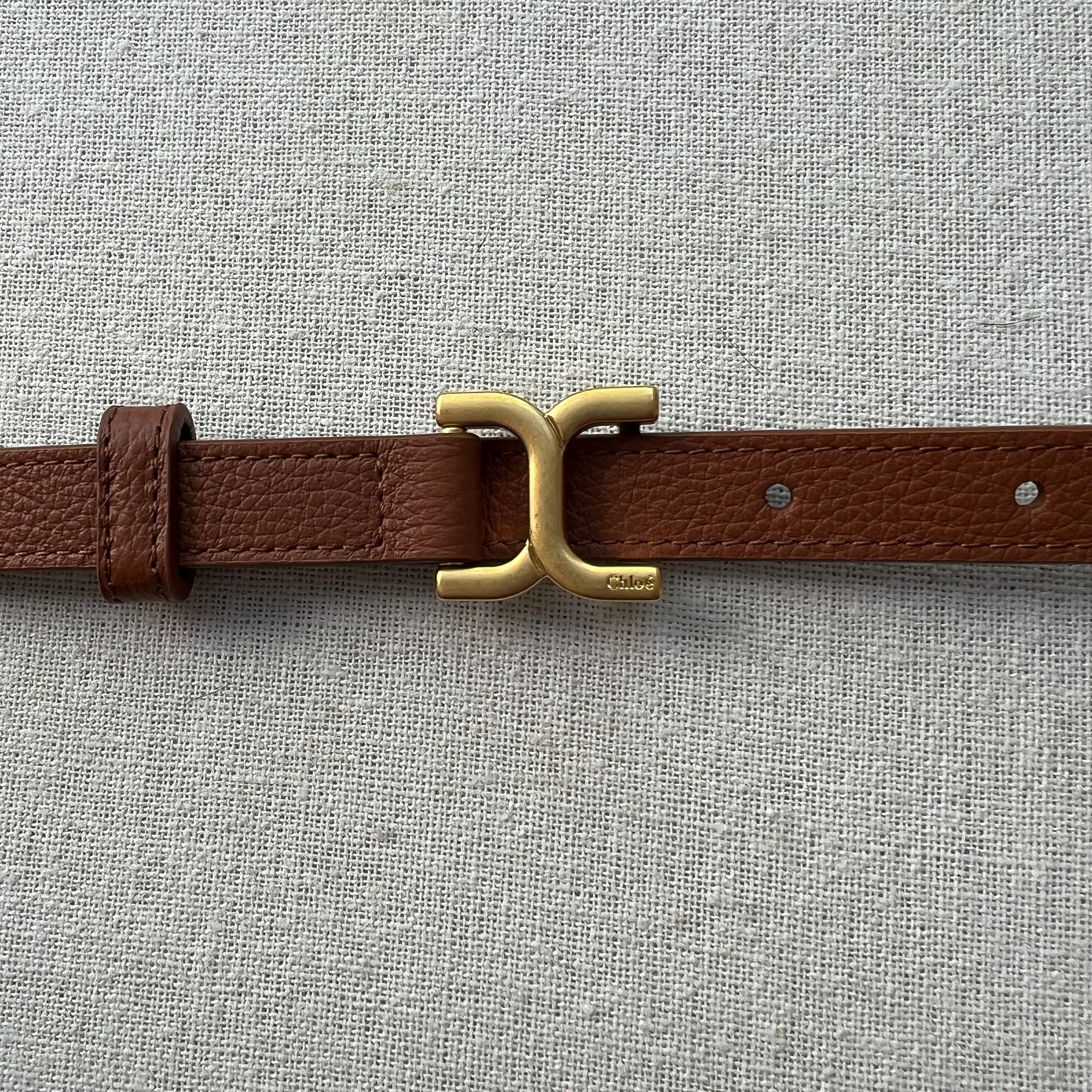 Marcie Belt 1.5cm , Tan